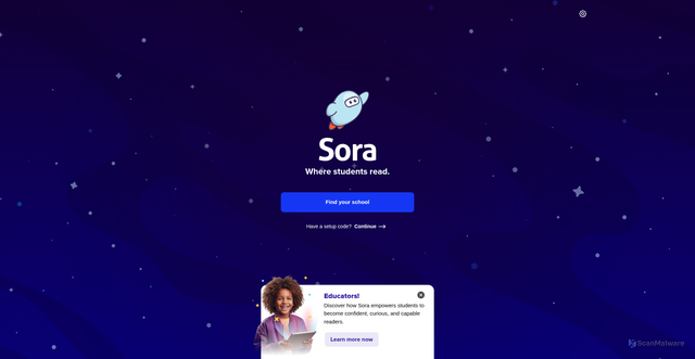 Security scan screenshot of https://soraapp.com/