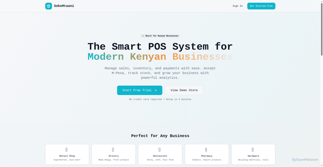 Security scan screenshot of https://sokopos-jc4bkrp7ds.edgeone.app/