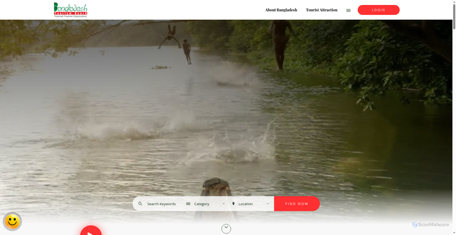 Security scan screenshot of https://beautifulbangladesh.gov.bd/