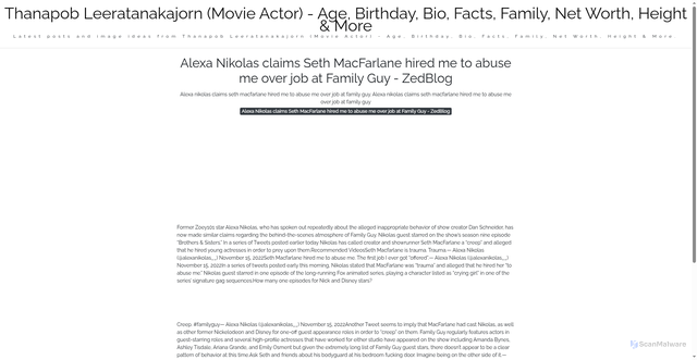 Security scan screenshot of https://nusaglobalmedia-dp2t8grwtfvf.edgeone.app/alexa-nikolas-claims-seth-macfarlane-hired-me-to-abuse-me-over-job-at-family-guy-zedblog.html