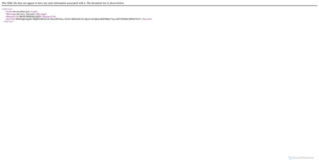 Security scan screenshot of https://files.cdn.thinkific.com