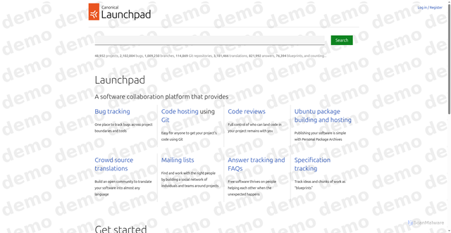 Security scan screenshot of https://qastaging.launchpad.net