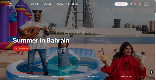 Security scan screenshot of https://www.bahrain.com/