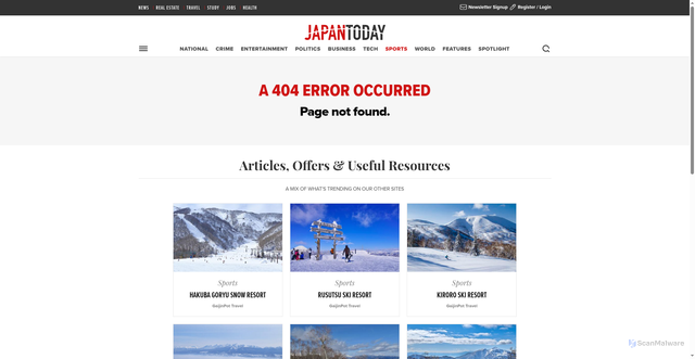 Security scan screenshot of https://japantoday.com/category/sports/'unheard-of'-dodgers-in-awe-of-iron-man-yamamoto