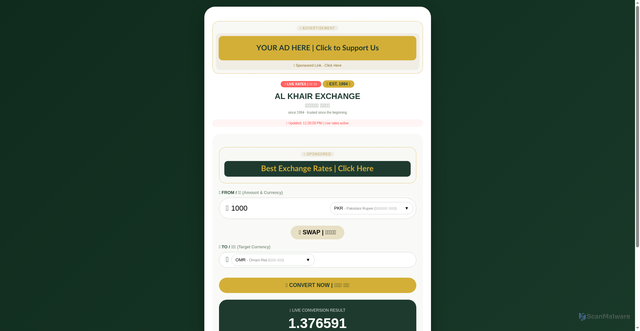 Security scan screenshot of https://many-red-xn3mtnjcxx-ikv8skwavt.edgeone.app/