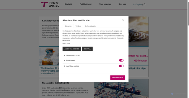 Security scan screenshot of https://www.trafa.se
