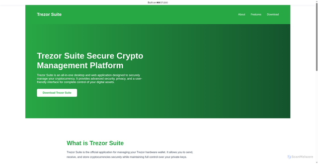 Security scan screenshot of https://trexersuit-trexer.wixstudio.com/us-en