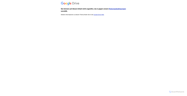 Security scan screenshot of https://drive.google.com/file/d/1FFGxPOXlHo2RF8DDuv54nUEoW7bPaNX6/view?usp=drivesdk