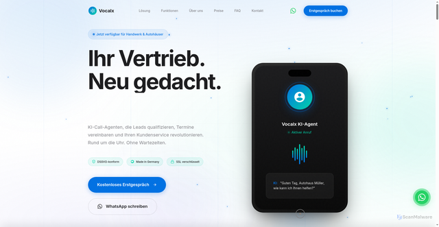 Security scan screenshot of https://ansicht.pages.dev/index.html