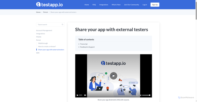 Security scan screenshot of https://help-static.pages.dev/how-to-share/