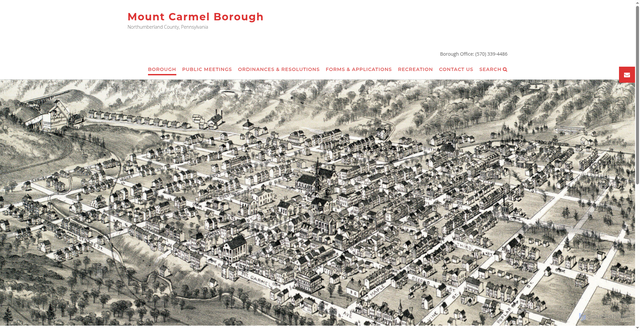 Security scan screenshot of https://mountcarmelborough.org/