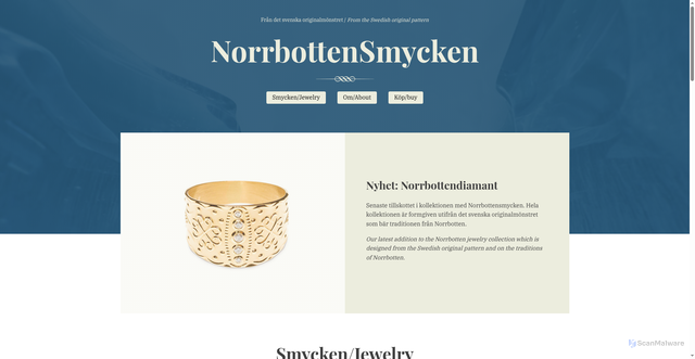 Security scan screenshot of https://norrbottensringen.se