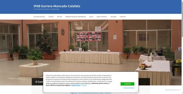 Security scan screenshot of https://www.bocconedelpovero.it/