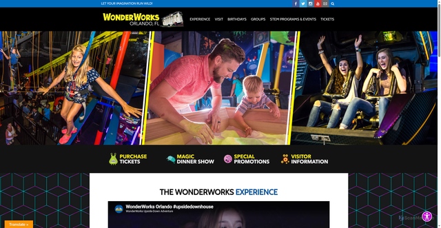 Security scan screenshot of https://www.wonderworksonline.com/orlando/