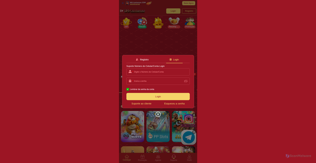 Security scan screenshot of https://wg-lanternas-pg.com/