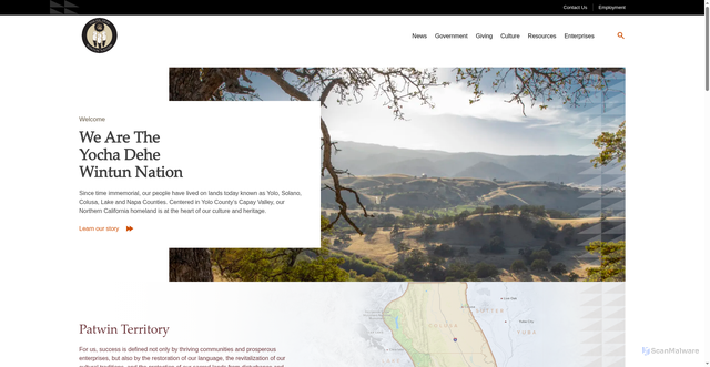 Security scan screenshot of https://yochadehe.gov/
