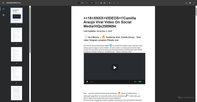 Security scan screenshot of https://curtiscenter.math.ucla.edu/wp-content/uploads/ninja-forms/76/1/XCVCXDFGRYRTYY16.pdf