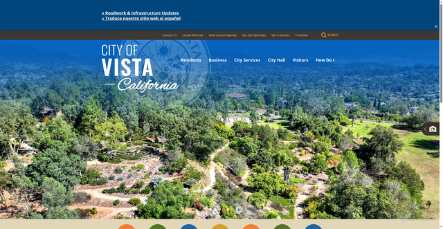 Security scan screenshot of https://www.vista.gov/
