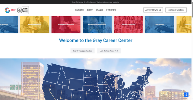 Security scan screenshot of https://graymedia.com/careers/