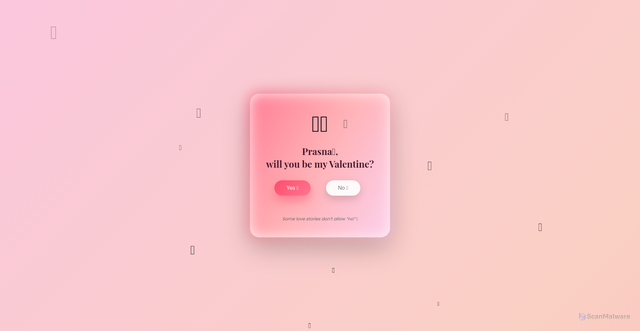 Security scan screenshot of https://myloveprasna-5uldgdcac2.edgeone.app/