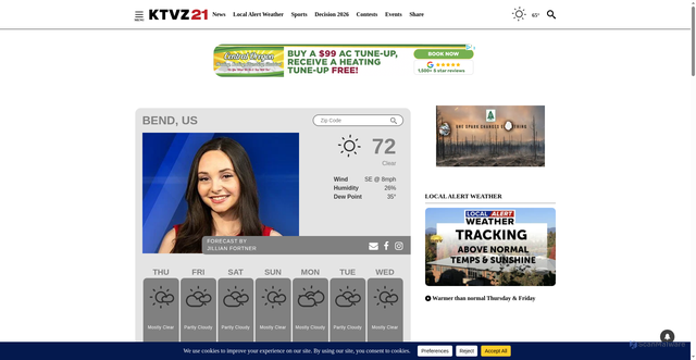 Security scan screenshot of https://live-ktvz.pantheonsite.io/weather/