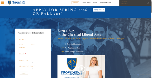 Security scan screenshot of https://www.providencecc.edu/
