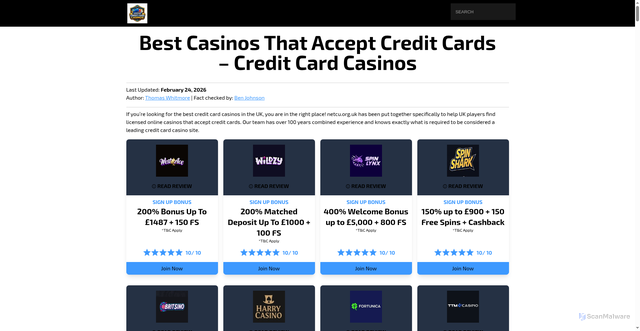 Security scan screenshot of https://netcu.org.uk/