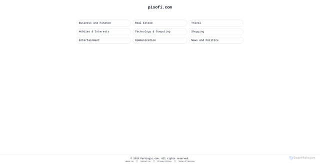 Security scan screenshot of https://portal.pisofi.com