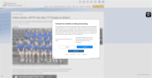 Security scan screenshot of https://www.bttv.de/news/data/2026/06/26/videodoku-bttv-bei-den-tt-finals