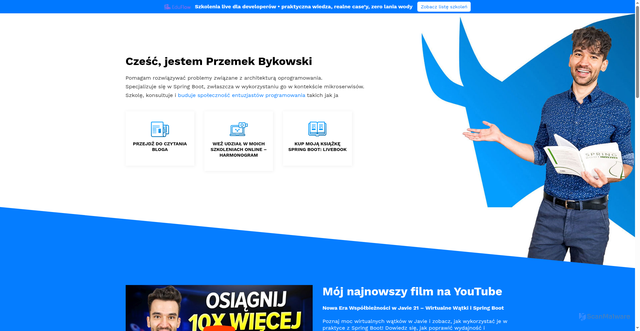 Security scan screenshot of https://bykowski.pl/