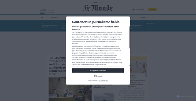 Security scan screenshot of https://choixducreneau.com/as.php