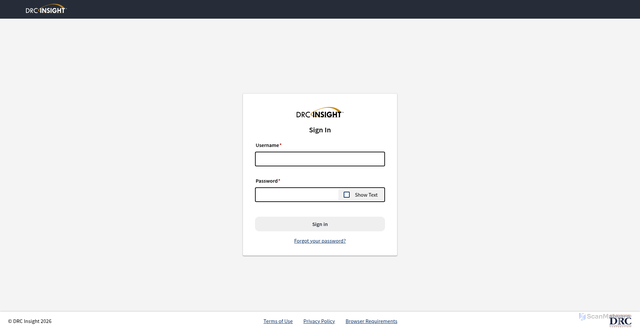 Security scan screenshot of https://www.drcedirect.com