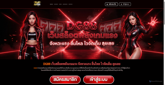 Security scan screenshot of http://dg88th.org/