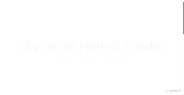 Security scan screenshot of https://www.periti-brindisi.it/
