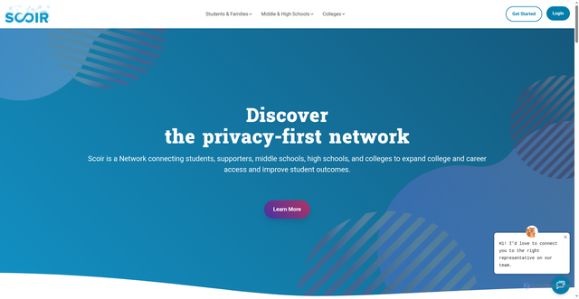 Security scan screenshot of https://scoir.com