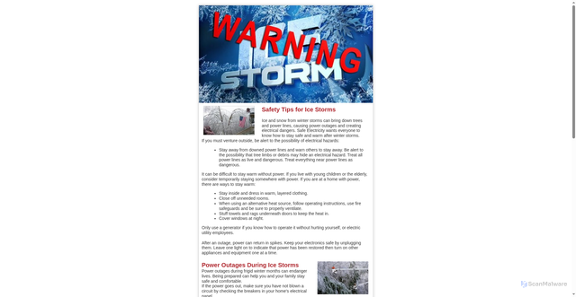 Security scan screenshot of https://www.indianheadpark-il.gov/CivicSend/ViewMessage/message/77112