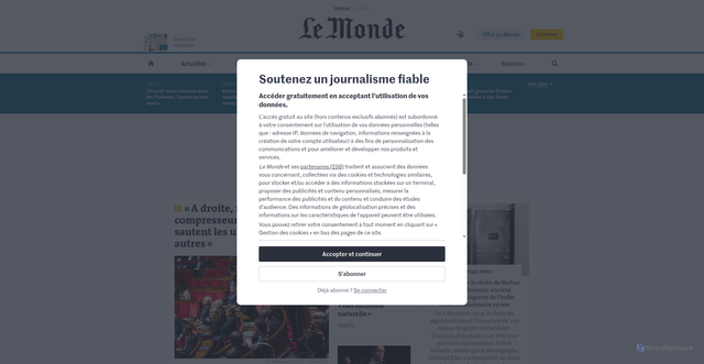 Security scan screenshot of https://instruction-support.com/