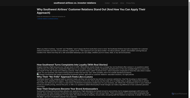Security scan screenshot of https://jagatnovasphere-dpa4iss0cpip.edgeone.app/customer-relations-southwest-airlines.html