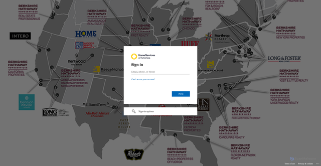 Security scan screenshot of https://hsoa.sharepoint.com