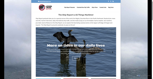 Security scan screenshot of https://shipreport.net/