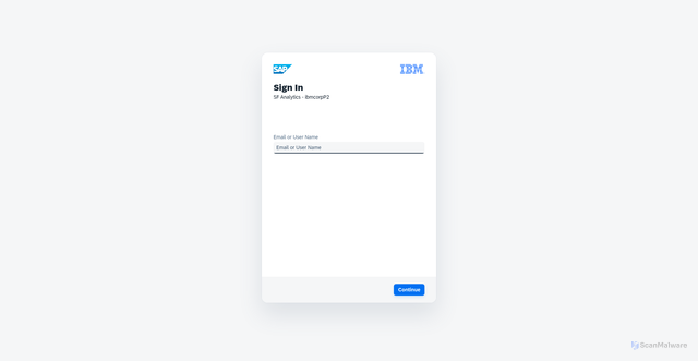 Security scan screenshot of https://ogqnn52mnuowjvptahzdagg.us20.analytics.cloud.sap
