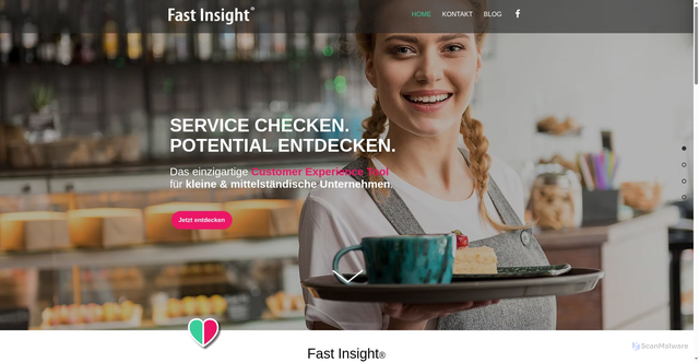 Security scan screenshot of https://fast-insight.com