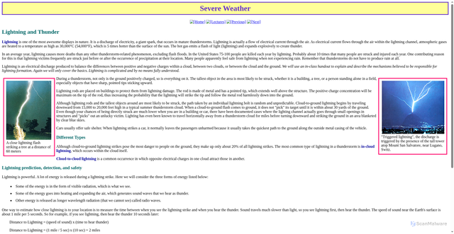 Security scan screenshot of www.atmo.arizona.edu