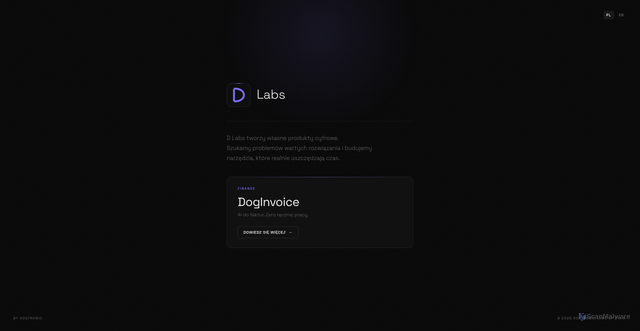 Security scan screenshot of http://dlabs.studio/