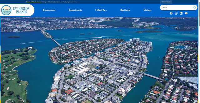Security scan screenshot of https://bayharborislands-fl.gov/