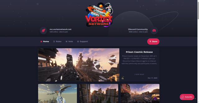 Security scan screenshot of https://vortexnetwork.net