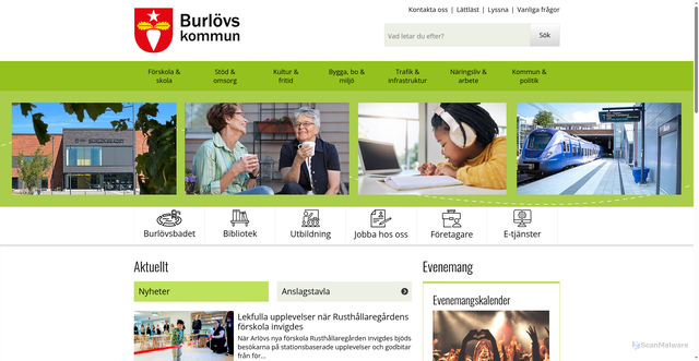 Security scan screenshot of https://burlov.se/