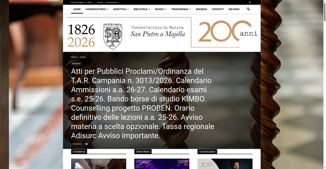 Security scan screenshot of https://www.sanpietroamajella.it