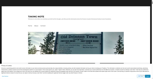 Security scan screenshot of https://greggdrinnan.com/tag/garnet-ace-bailey/