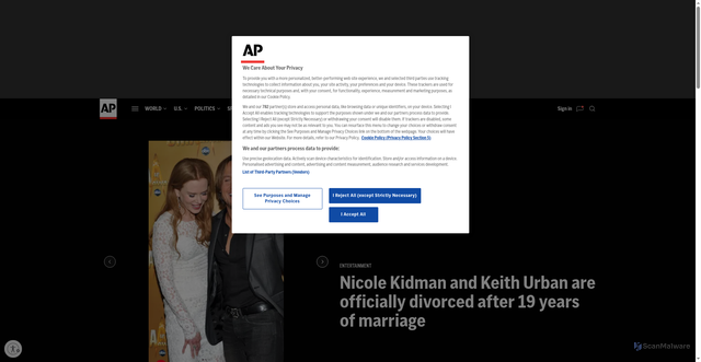 Security scan screenshot of https://apnews.com/article/nicole-kidman-keith-urban-divorce-finalized-499b6f25dc3cb06b8cdf532238f4ac73